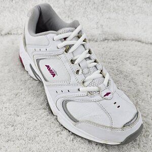 Avia Women's Cantilever Cross Training Shoe A1371WWSL White & Pink Size 9.5